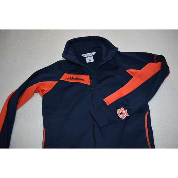 Columbia Jacket Womens Size Medium Polyester Auburn War Eagle Tigers Blue - Picture 8 of 8